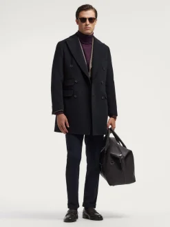 ABRIGO WELLS AZUL MARINO