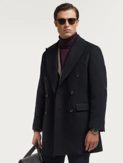 ABRIGO WELLS AZUL MARINO