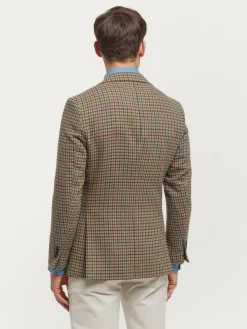 AMERICANA CUADRO HARRIS VERDE