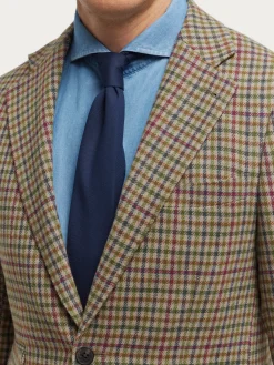 AMERICANA CUADRO HARRIS VERDE