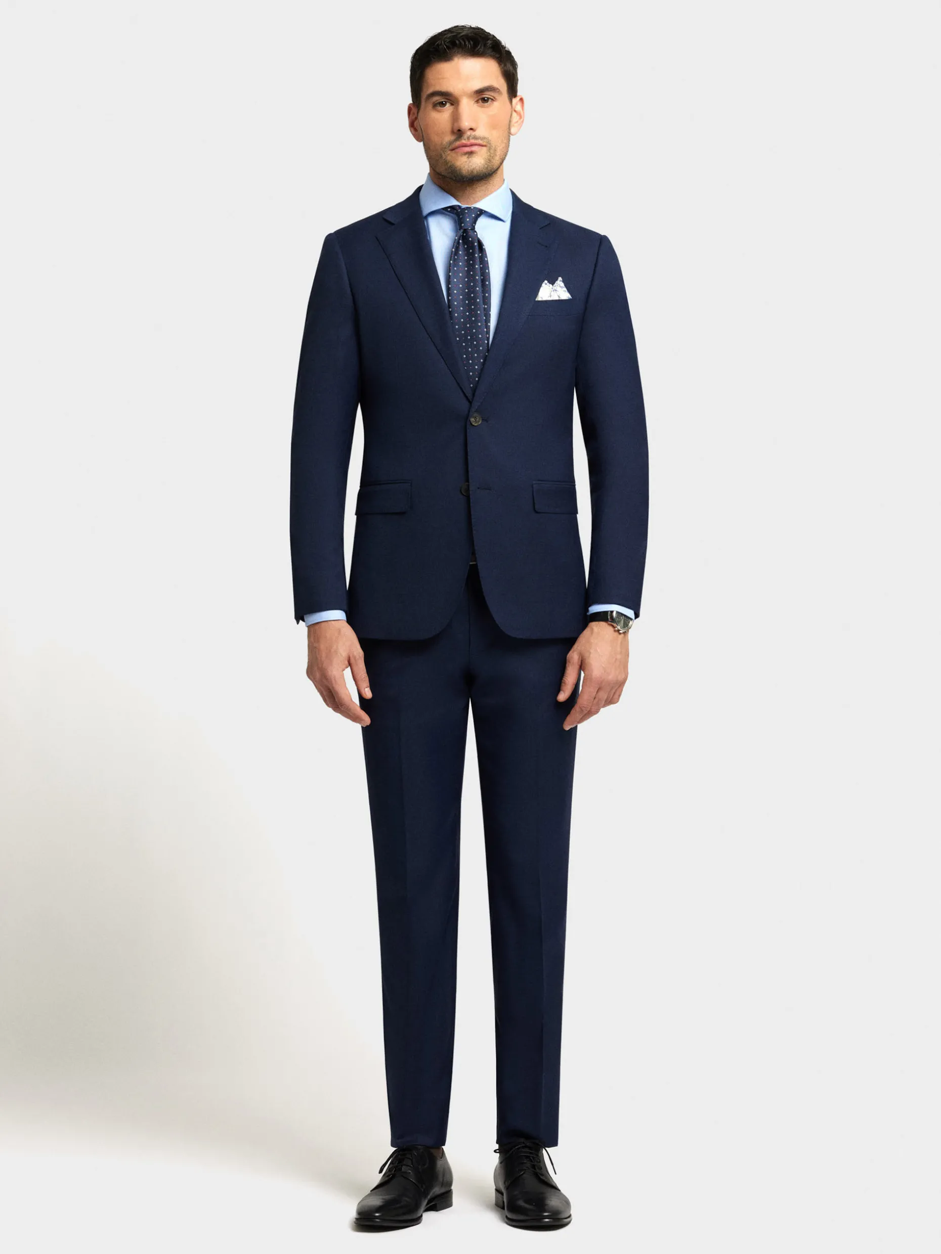 AMERICANA FIL A FIL AZUL MARINO