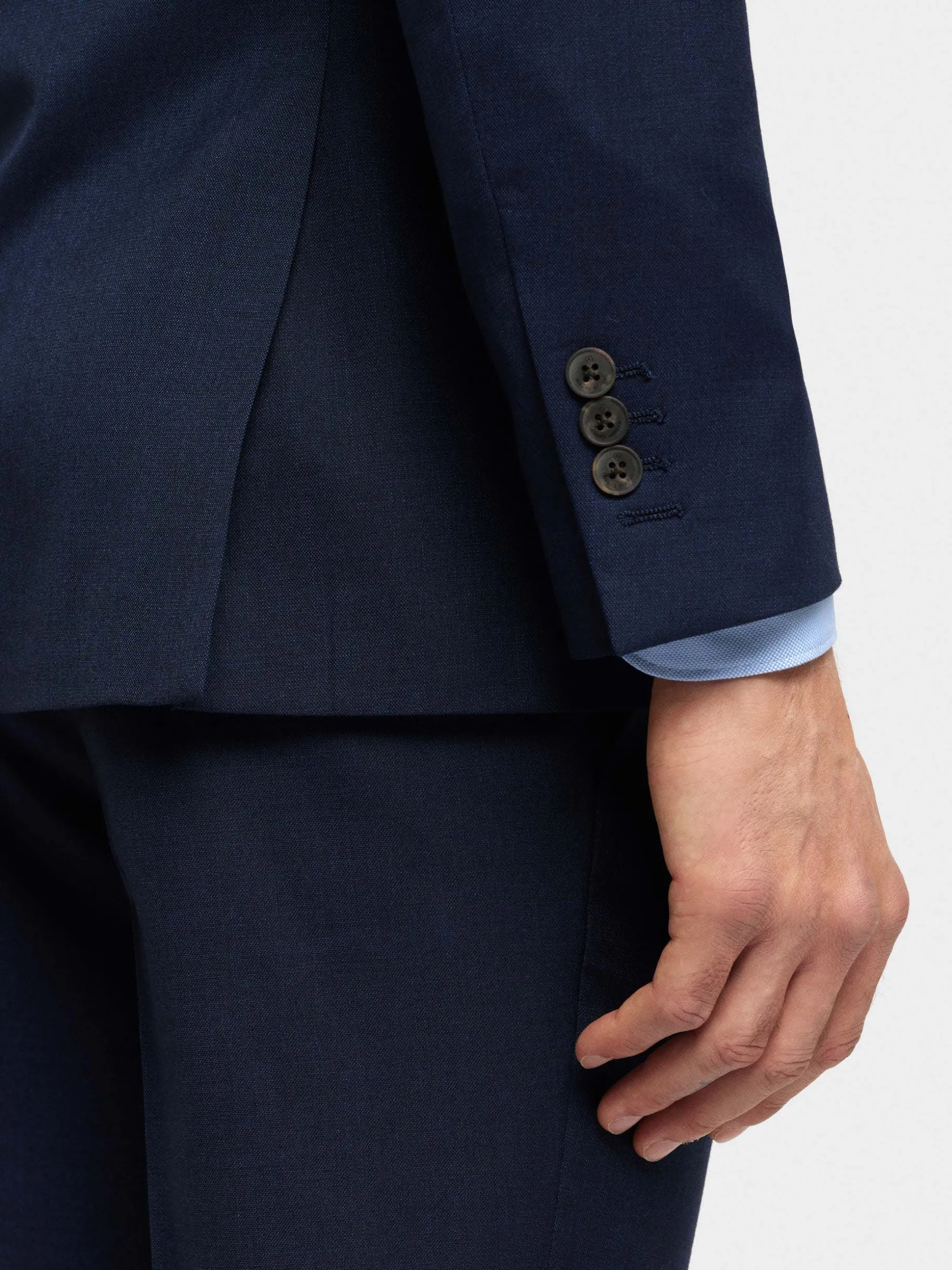 AMERICANA FIL A FIL AZUL MARINO