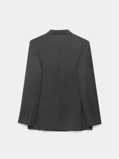 AMERICANA FIL A FIL CRUZADO GRIS