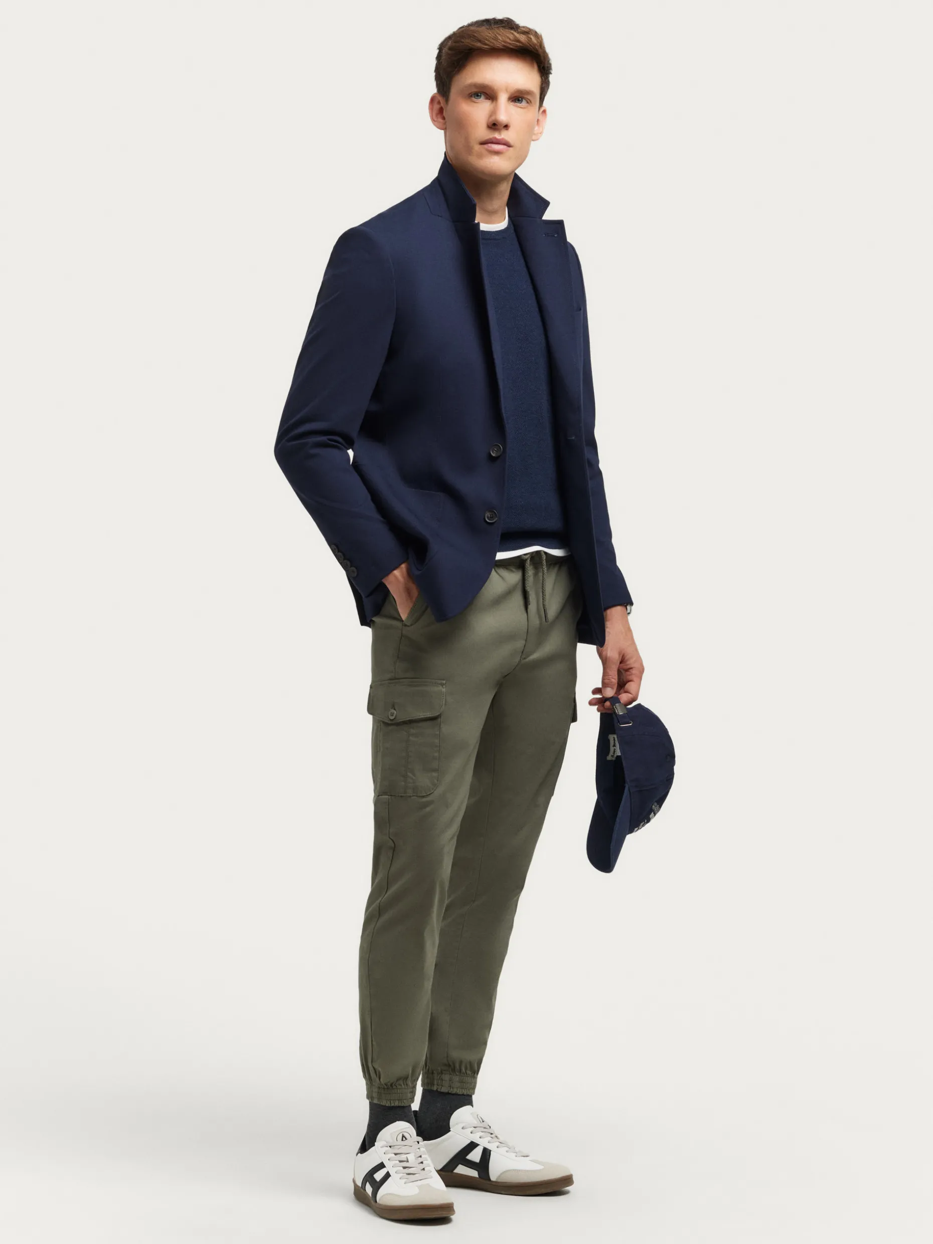 AMERICANA PUNTO AZUL MARINO