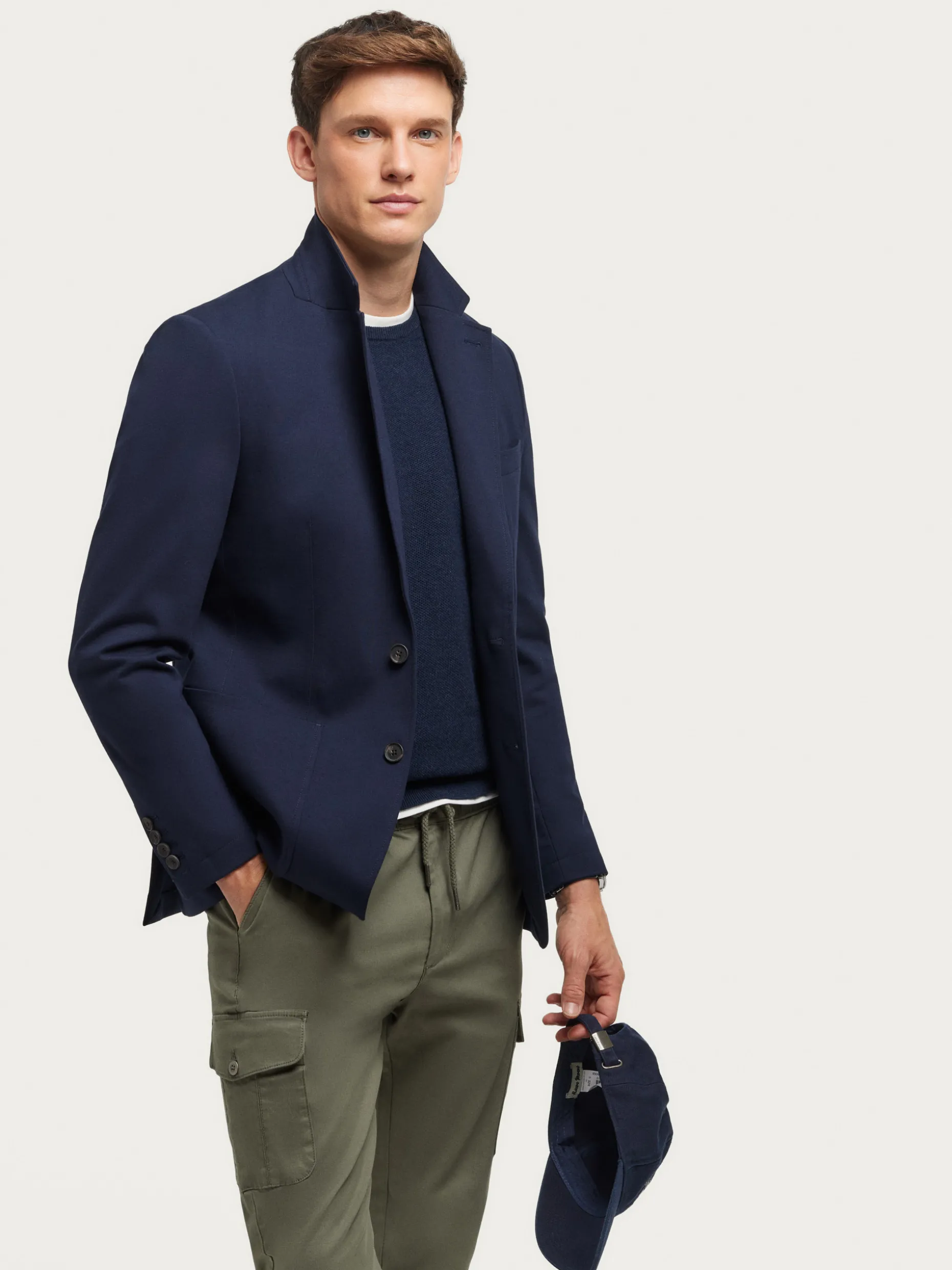 AMERICANA PUNTO AZUL MARINO