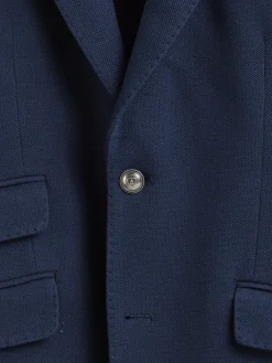 AMERICANA PUNTO ESTRUCTURA AZUL MARINO