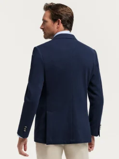 AMERICANA PUNTO ESTRUCTURA AZUL MARINO