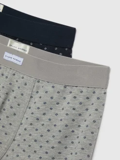 BOXER GRAIN AZUL MARINO