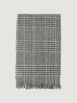 BUFANDA CHECKS NEGRO