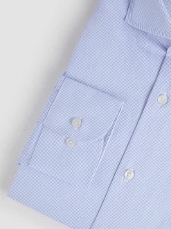 CAMISA COMFORT CHECKS AZUL