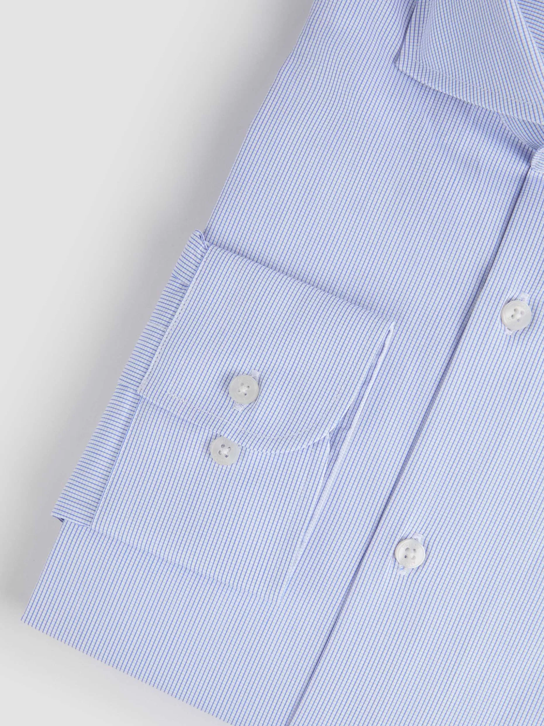 CAMISA COMFORT CHECKS AZUL