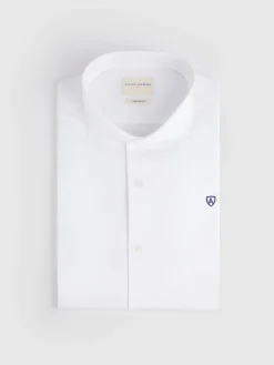 CAMISA COMFORT FIL A FIL BLANCO