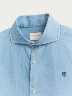 CAMISA DENIM JACK AZUL