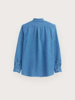 CAMISA DENIM OXFORD AZUL