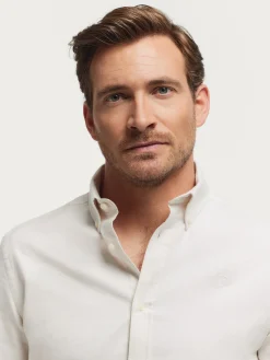 CAMISA FLANNEL TWILL CRUDO