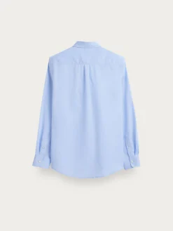 CAMISA MICROESPIGA CELESTE