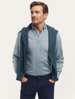 CAMISA MICROESPIGA VERDE