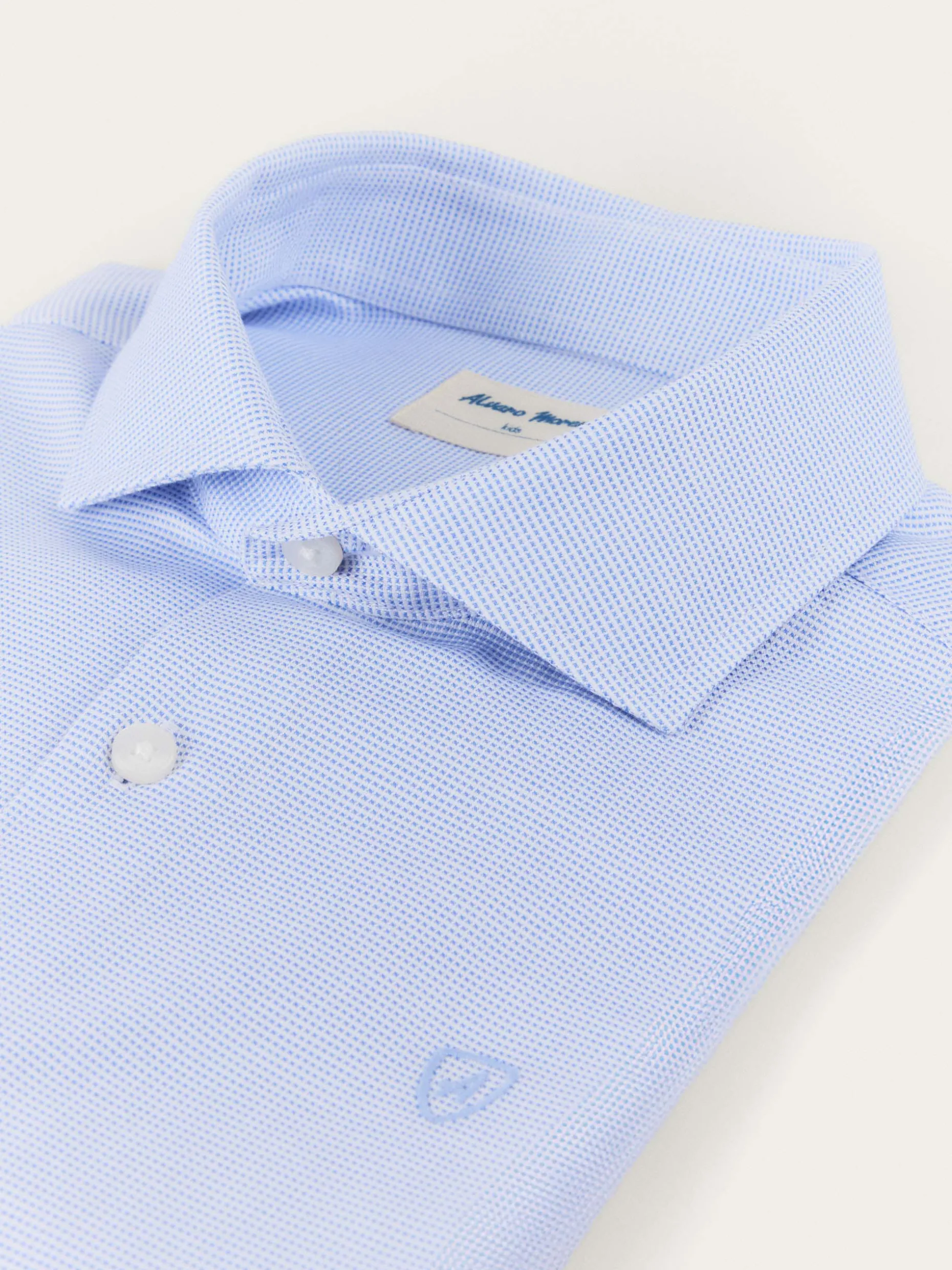 CAMISA MICROESTRUCTURA KIDS CELESTE