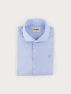 CAMISA MICROESTRUCTURA KIDS CELESTE