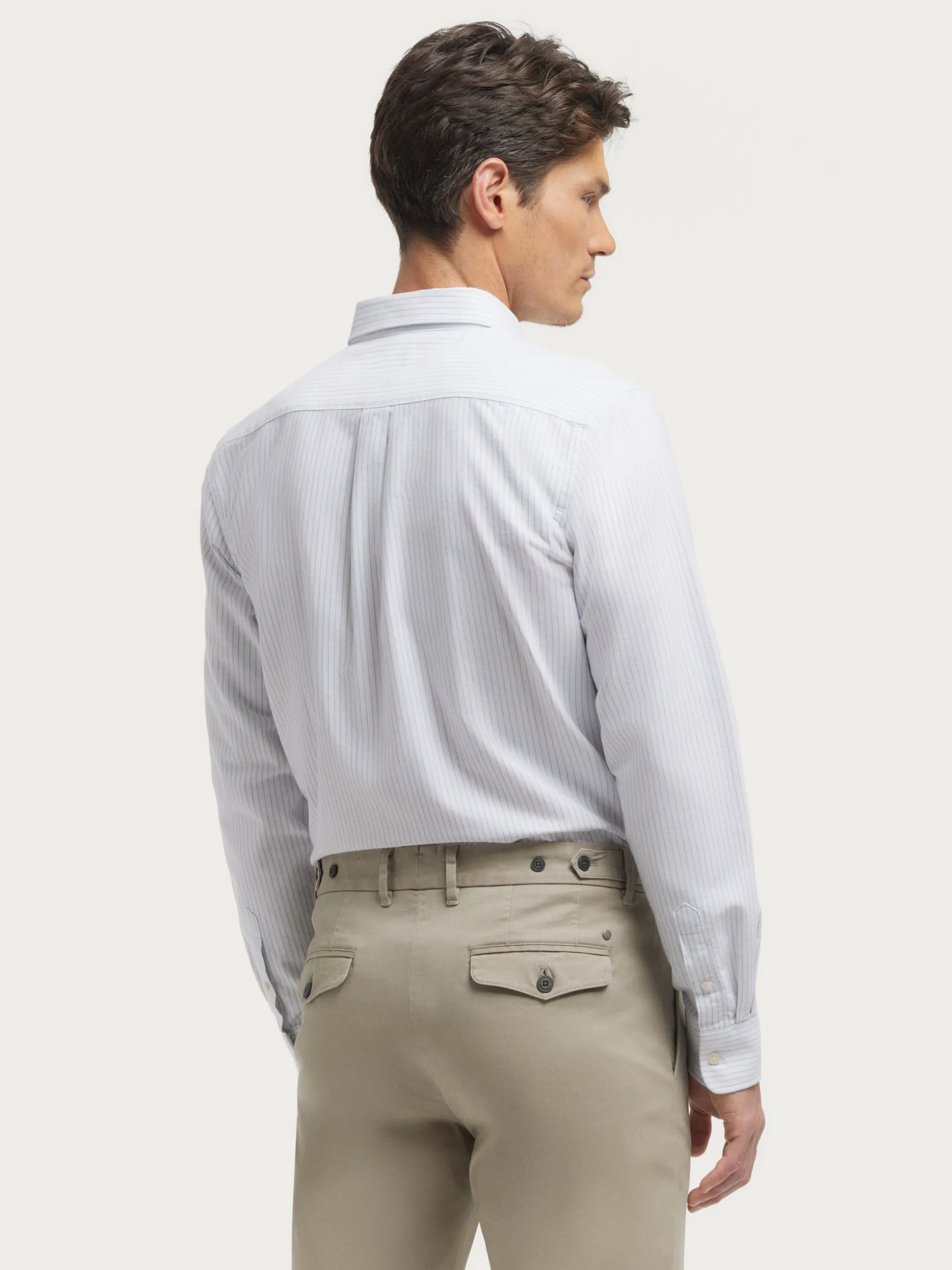 CAMISA OXFORD ASTON AZUL