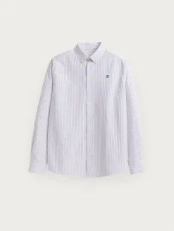 CAMISA OXFORD ASTON BURDEOS