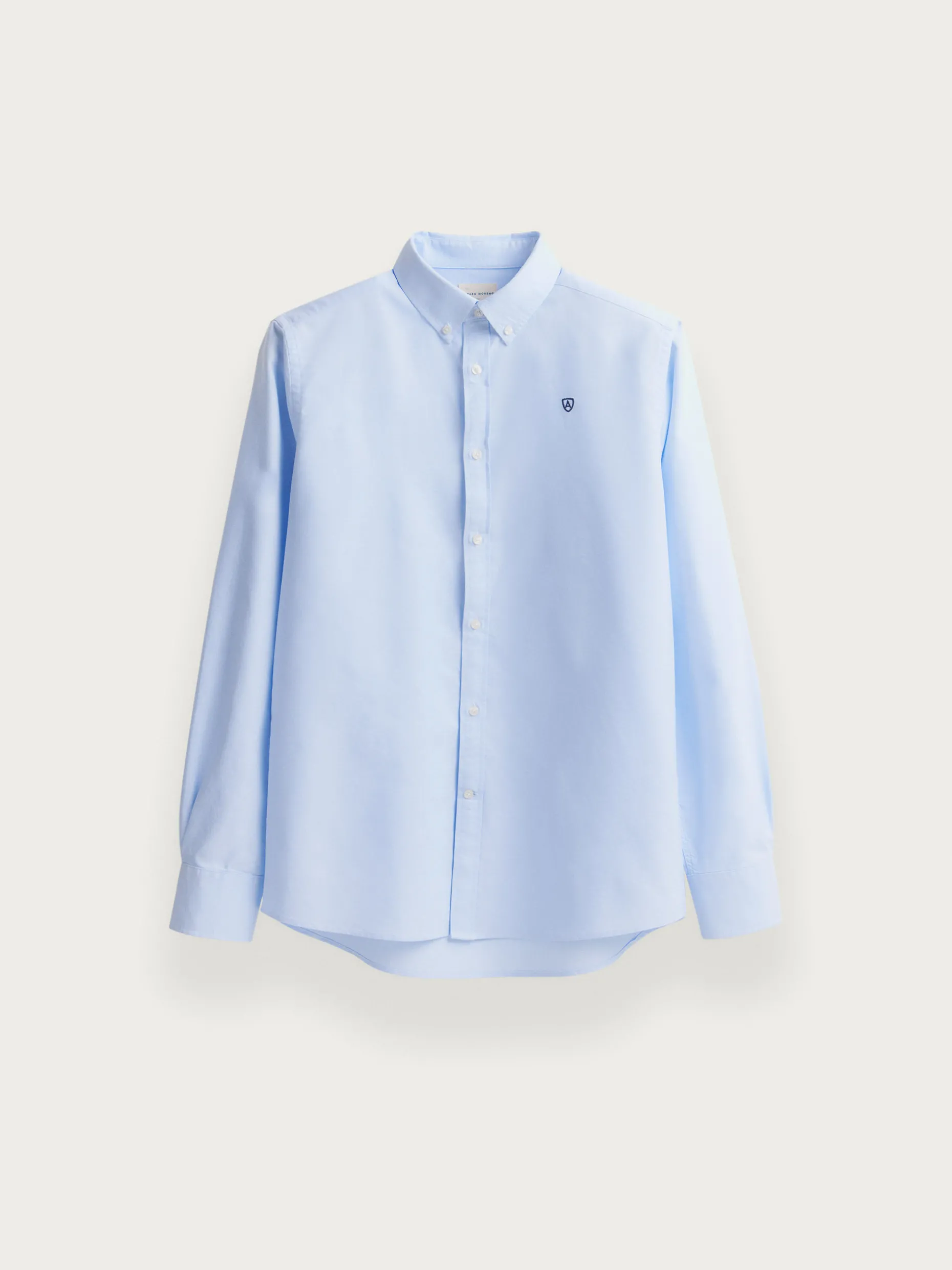 CAMISA OXFORD BASIC CELESTE