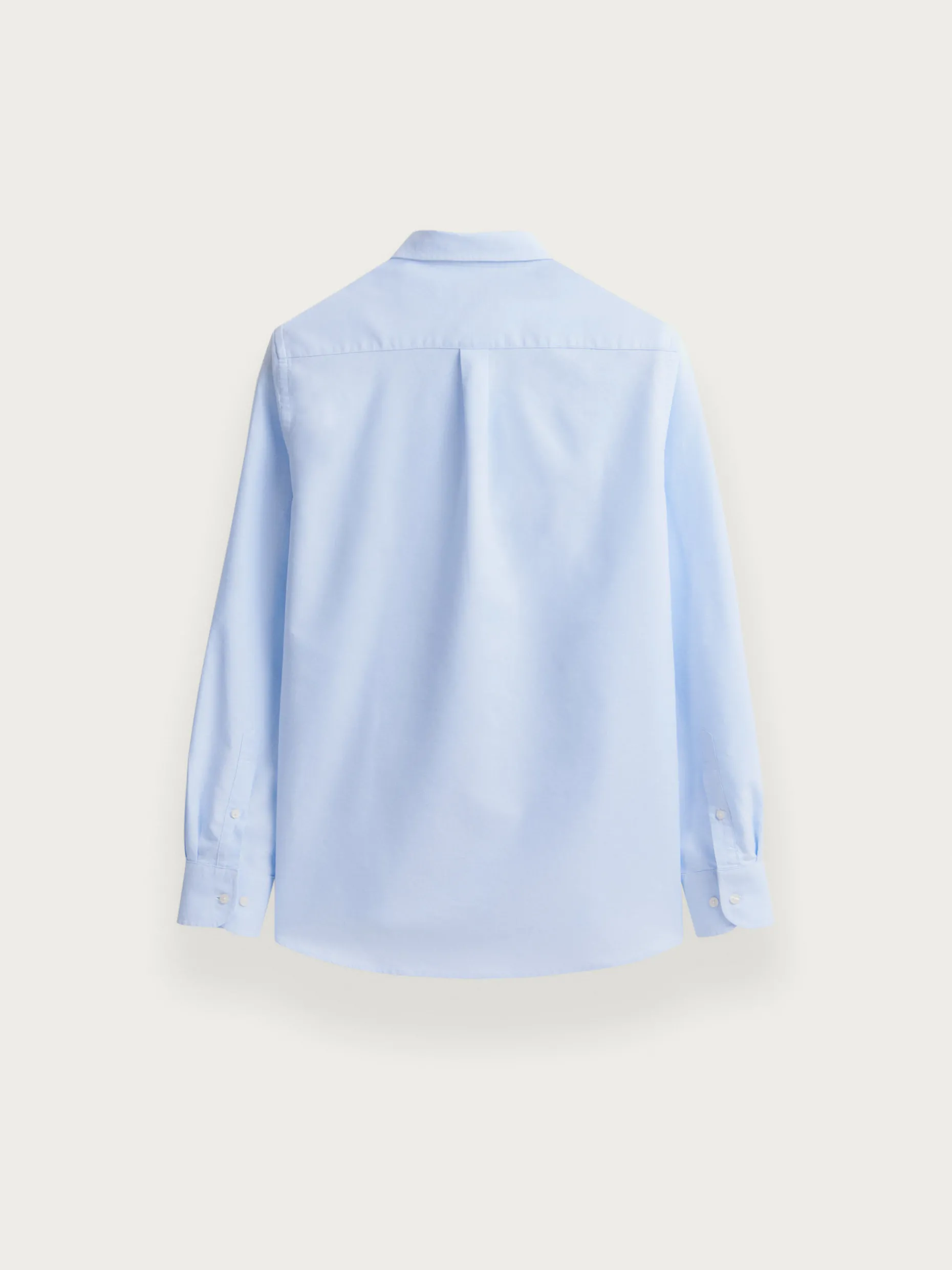 CAMISA OXFORD BASIC CELESTE