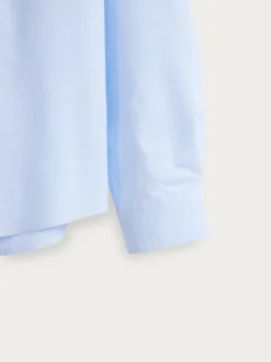 CAMISA OXFORD BASIC KIDS CELESTE