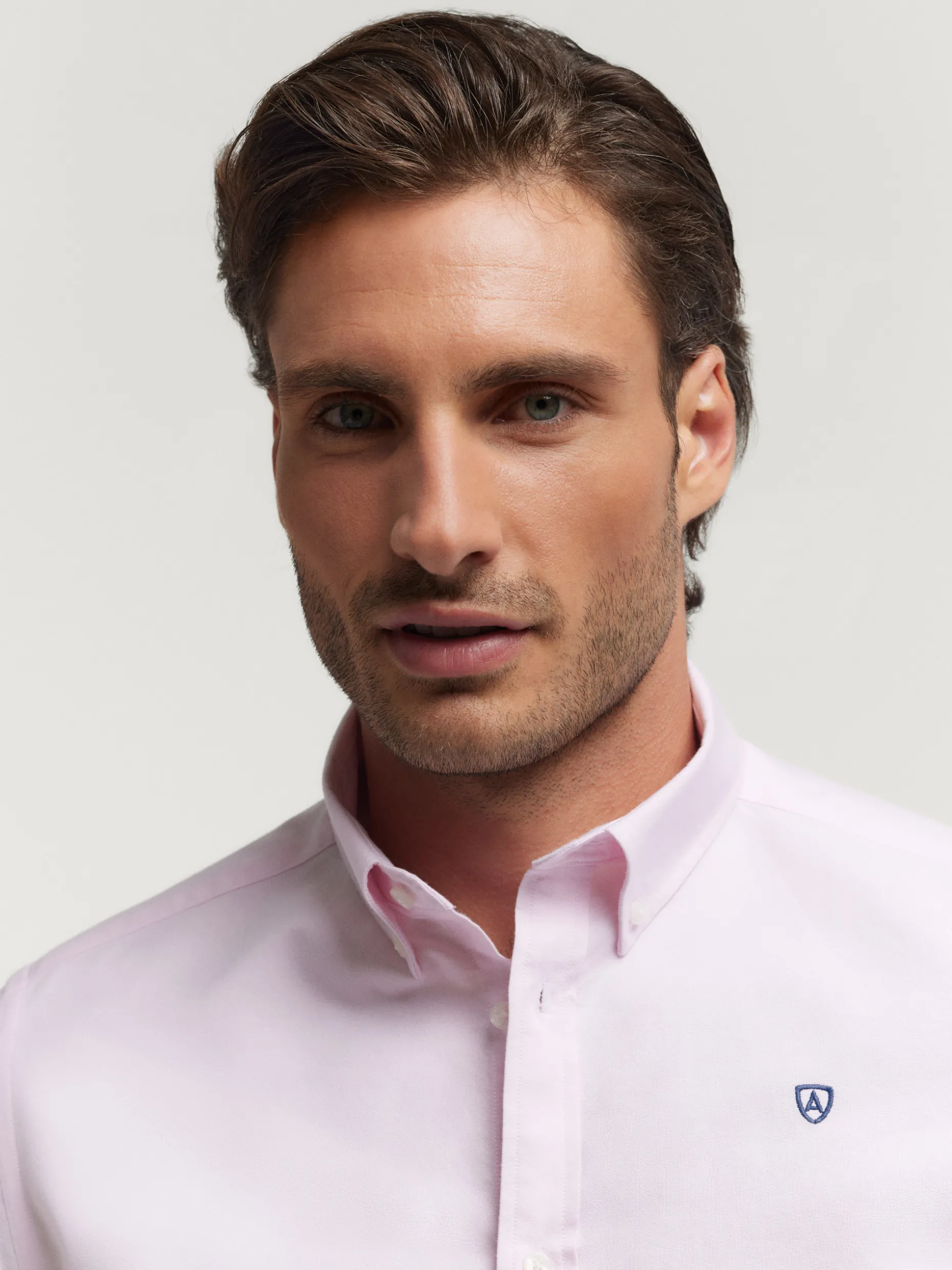 CAMISA OXFORD BASIC ROSA