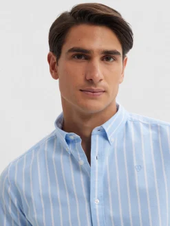 CAMISA OXFORD CLASSIC AZUL