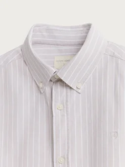 CAMISA OXFORD CLUB BEIGE