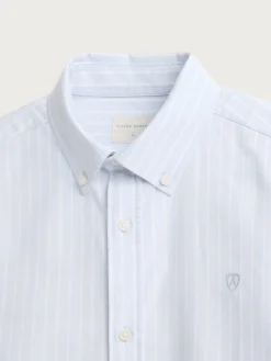 CAMISA OXFORD CLUB CELESTE