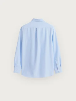 CAMISA OXFORD DIPLO CELESTE