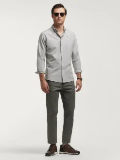 CAMISA OXFORD DIPLO VERDE