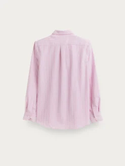 CAMISA OXFORD FANCY STR ROJO