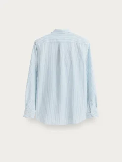 CAMISA OXFORD FANCY STR VERDE