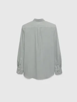 CAMISA OXFORD POCKET DYE GRIS