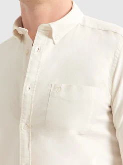 CAMISA OXFORD POCKET DYE CRUDO