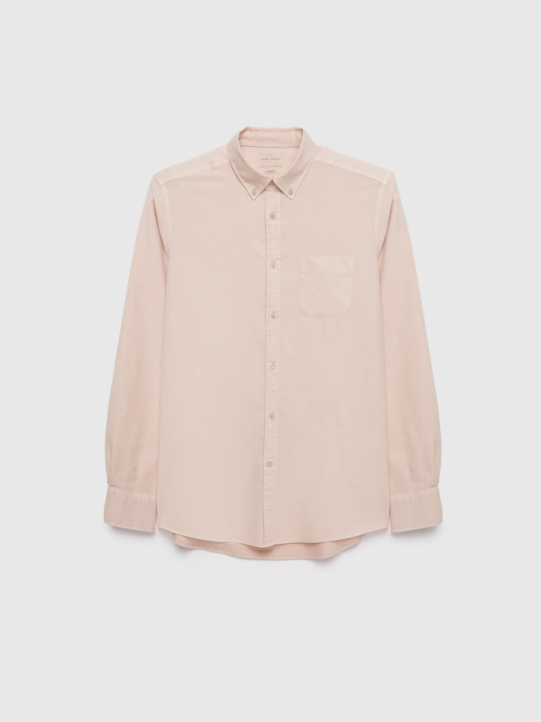CAMISA OXFORD POCKET DYE ROSA