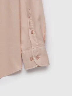 CAMISA OXFORD POCKET DYE ROSA