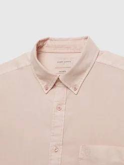 CAMISA OXFORD POCKET DYE ROSA