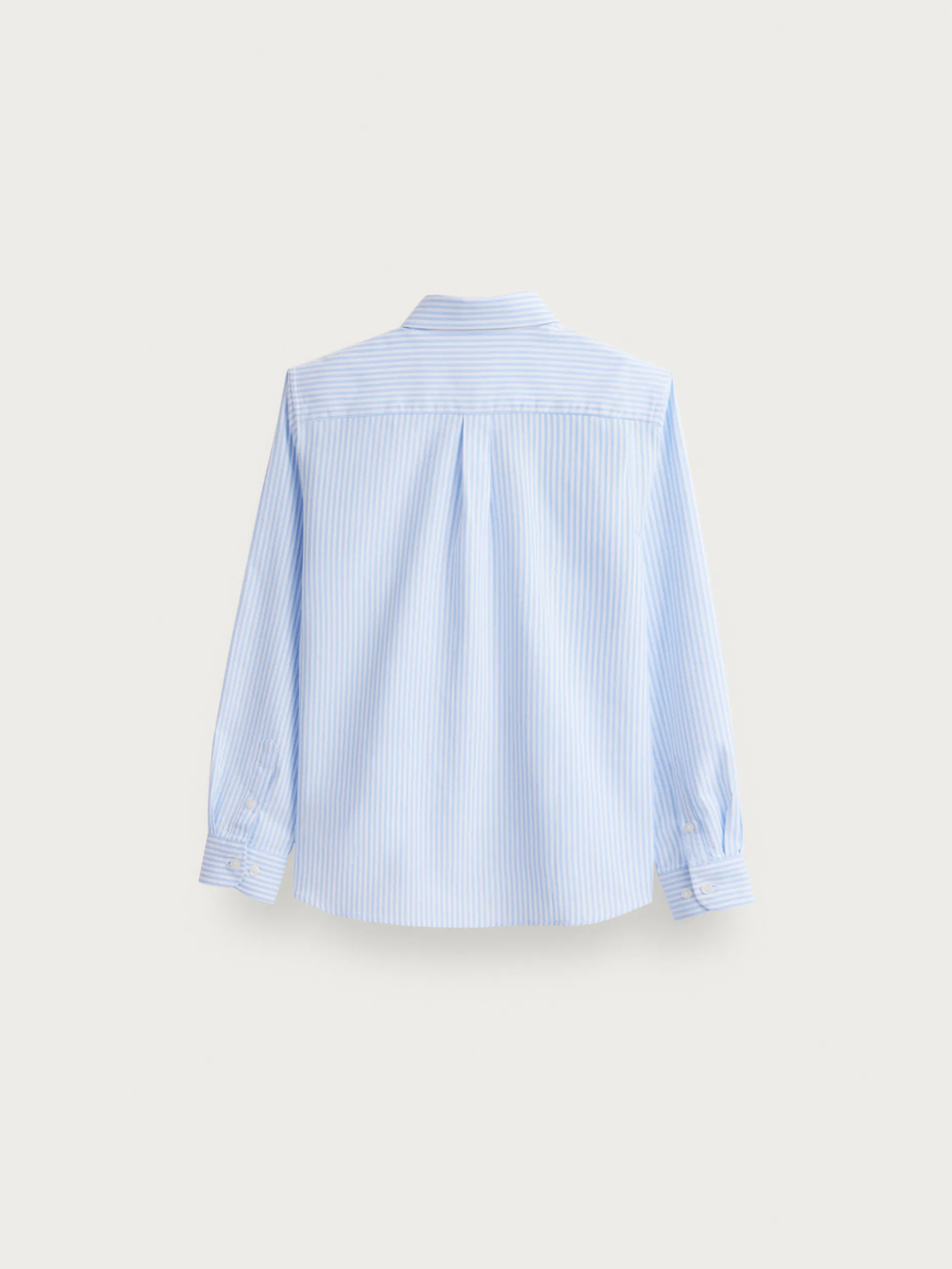 CAMISA OXFORD RAYAS KIDS CELESTE