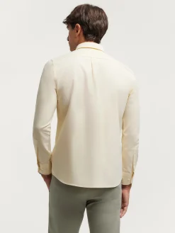 CAMISA OXFORD SOLID AMARILLO