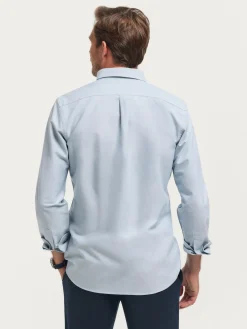 CAMISA OXFORD SOLID AZUL
