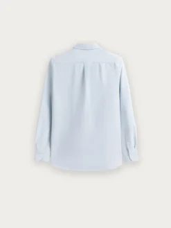 CAMISA OXFORD SOLID AZUL