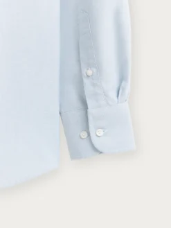 CAMISA OXFORD SOLID AZUL