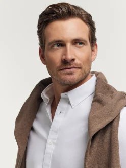 CAMISA OXFORD SOLID BLANCO