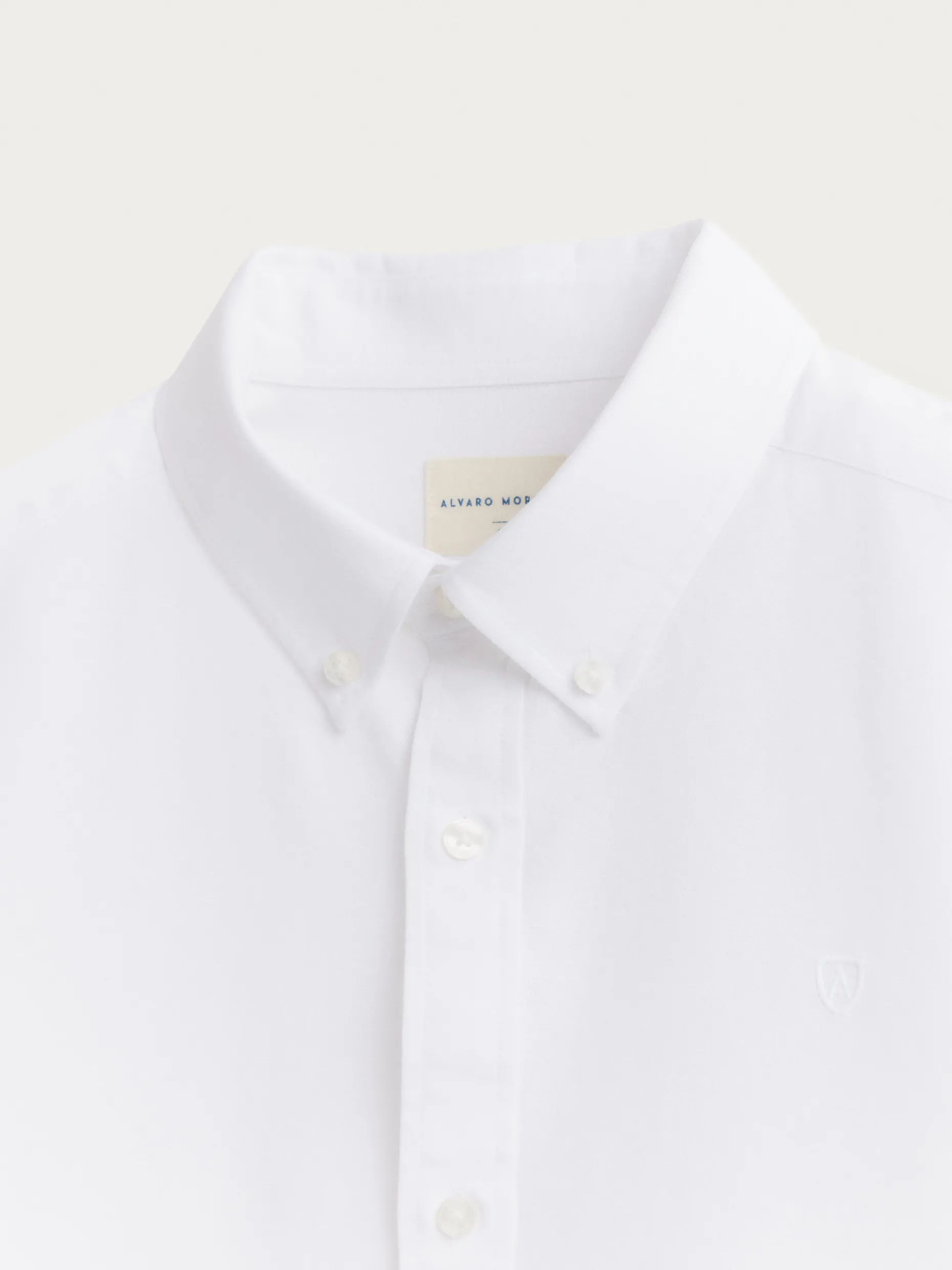 CAMISA OXFORD SOLID BLANCO