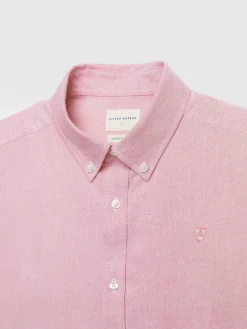 CAMISA OXFORD SOLID CORAL