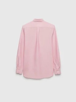 CAMISA OXFORD SOLID CORAL